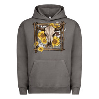 Pigment Tornado western bull skull Urban Hoodie - MaliasSmallBusiness