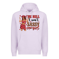 The Hell I Wont Sassy Cowgirl Premium Hoodie | Teevron