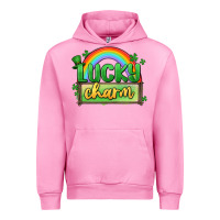 Fuchsia Pink lucky charm Urban Hoodie - MaliasSmallBusiness