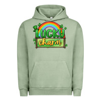 Pigment Oil Green lucky charm Urban Hoodie - MaliasSmallBusiness