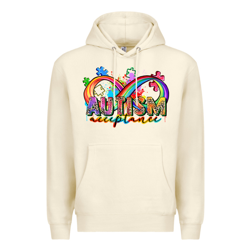 Autism Acceptance Premium Hoodie by Zillion Design Studio | Teevron