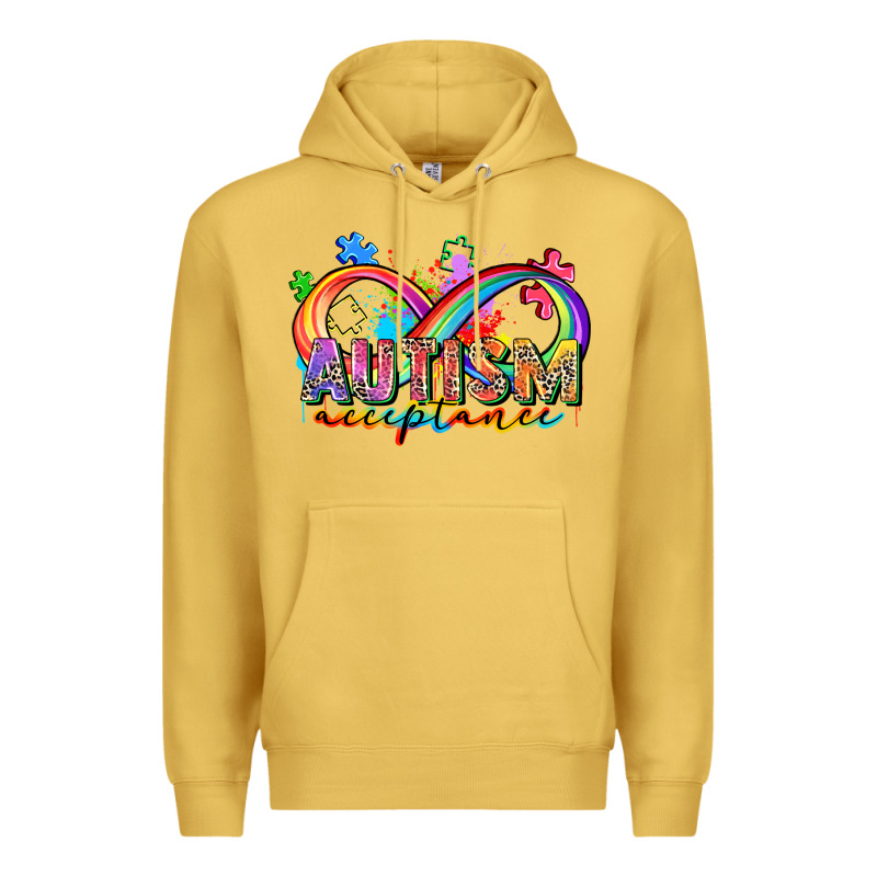 Autism Acceptance Premium Hoodie by Zillion Design Studio | Teevron