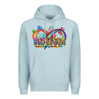Blue Mist autism acceptance Premium Hoodie - Zillion Design Studio