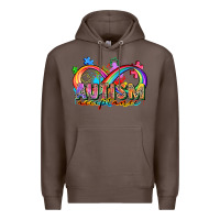 Coffee autism acceptance Premium Hoodie - Zillion Design Studio