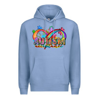 Colony Blue autism acceptance Premium Hoodie - Zillion Design Studio