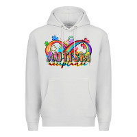Dove Grey autism acceptance Premium Hoodie - Zillion Design Studio