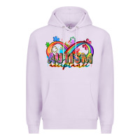 Lilac autism acceptance Premium Hoodie - Zillion Design Studio