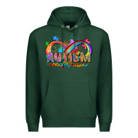 Sports Green autism acceptance Premium Hoodie - Zillion Design Studio