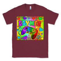 Burgundy LGBTQ+ Gaymer With Hearts Tumbler Classic Tee - BundleAndBundleShop