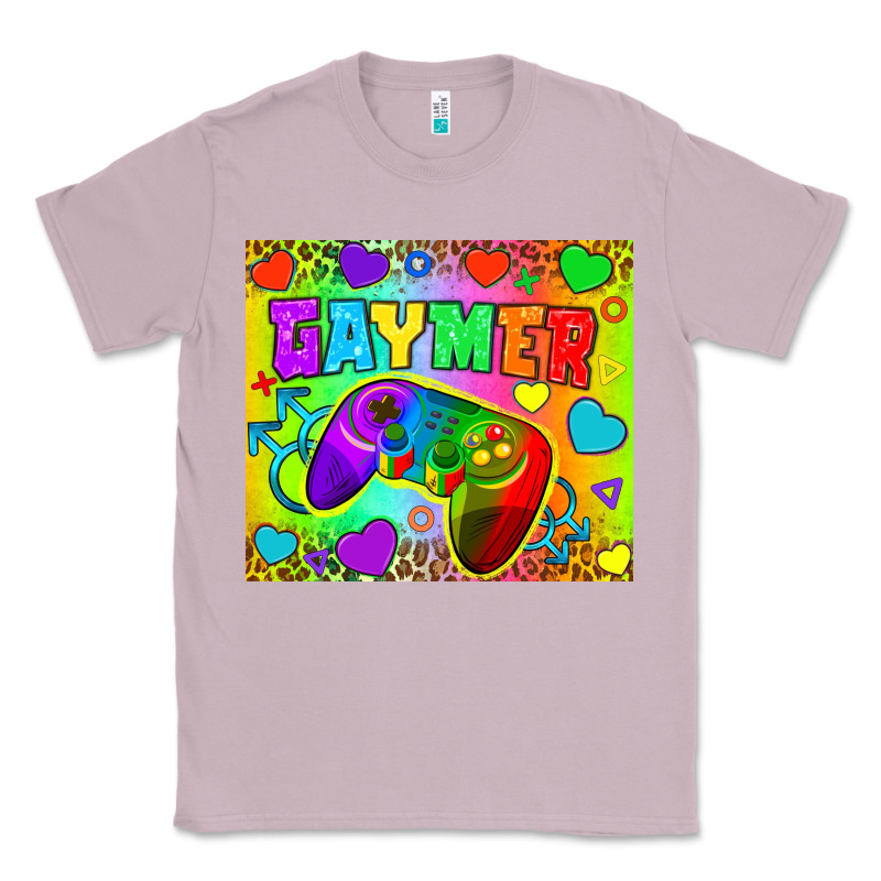 Lgbtq+ Gaymer With Hearts Tumbler Classic Tee by BundleAndBundleShop | Teevron