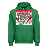 Emerald don't get your tinsel in a tangle Urban Hoodie - MaliasSmallBusiness