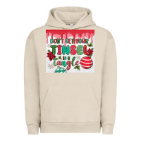 Pigment French Oak don't get your tinsel in a tangle Urban Hoodie - MaliasSmallBusiness