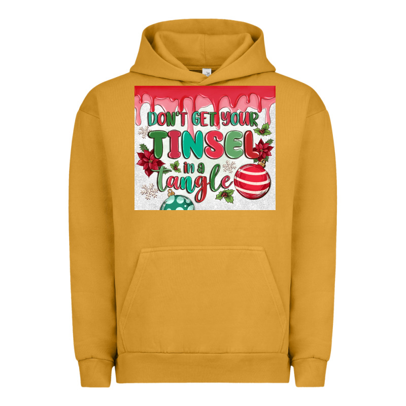 Don't Get Your Tinsel In A Tangle Urban Hoodie by MaliasSmallBusiness | Teevron