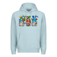 Blue Mist autism gnomes Premium Hoodie - Zillion Design Studio