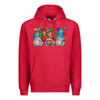 Cardinal autism gnomes Premium Hoodie - Zillion Design Studio