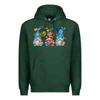 Sports Green autism gnomes Premium Hoodie - Zillion Design Studio