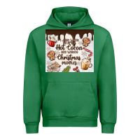 I Just Want To Drink Hot Cocoa Urban Hoodie | Teevron