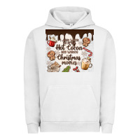 Pigment Lunar Rock i just want to drink hot cocoa Urban Hoodie - MaliasSmallBusiness