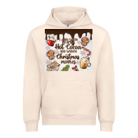 Sandshell i just want to drink hot cocoa Urban Hoodie - MaliasSmallBusiness