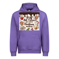 Tulip i just want to drink hot cocoa Urban Hoodie - MaliasSmallBusiness