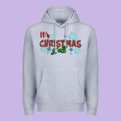 Premium Hoodie It's Christmas Y'all Season Winter