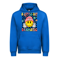 Cobalt a little bit dramatic Urban Hoodie - MaliasSmallBusiness