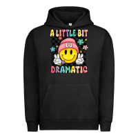 Pigment Black a little bit dramatic Urban Hoodie - MaliasSmallBusiness