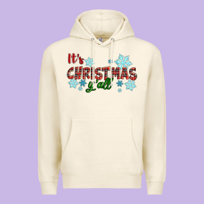 Premium Hoodie It's Christmas Y'all Season Winter
