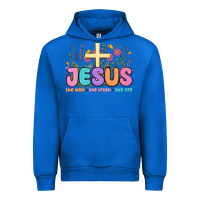 Cobalt jesus the way the truth the life Urban Hoodie - MaliasSmallBusiness