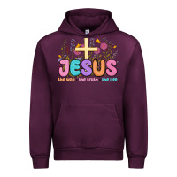Jesus The Way The Truth The Life Urban Hoodie | Teevron