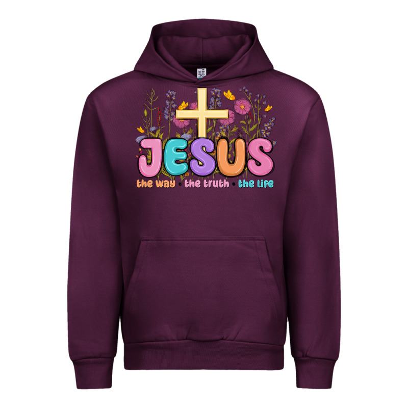 Jesus The Way The Truth The Life Urban Hoodie by MaliasSmallBusiness | Teevron