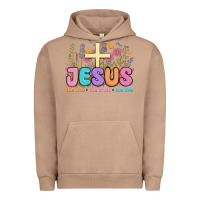 Pigment Burro jesus the way the truth the life Urban Hoodie - MaliasSmallBusiness