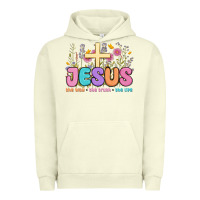 Pigment Pistachio jesus the way the truth the life Urban Hoodie - MaliasSmallBusiness