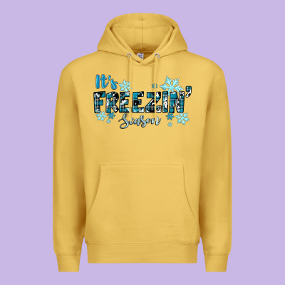 Premium Hoodie It's Freezin Season Winter