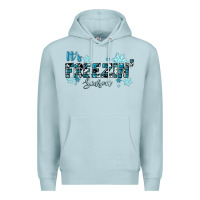 Blue Mist It's Freezin Season Winter Premium Hoodie - RanaPortraitStore