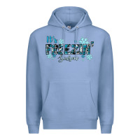Colony Blue It's Freezin Season Winter Premium Hoodie - RanaPortraitStore