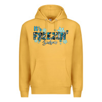 Mustard It's Freezin Season Winter Premium Hoodie - RanaPortraitStore