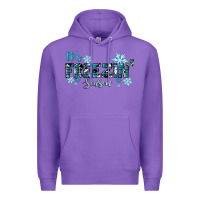 Purple It's Freezin Season Winter Premium Hoodie - RanaPortraitStore