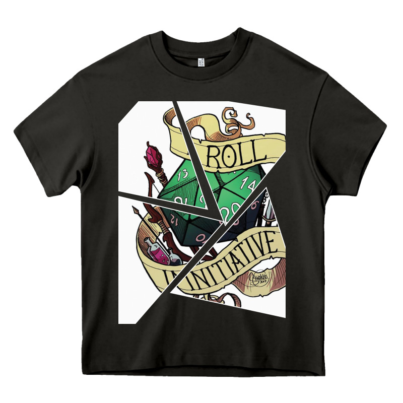 Roll Initiative Heavy Core Tee by Bettercallsaul | Teevron