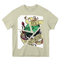 Mossy ROLL INITIATIVE Heavy Core Tee - Bettercallsaul