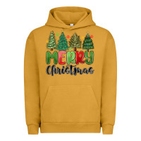 Merry Christmas Trees Urban Hoodie | Teevron