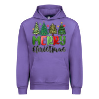 Tulip merry christmas trees Urban Hoodie - MaliasSmallBusiness