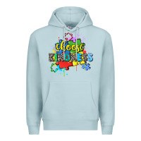 Blue Mist choose kindness Premium Hoodie - Zillion Design Studio