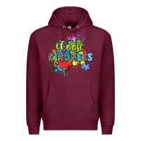 Burgundy choose kindness Premium Hoodie - Zillion Design Studio