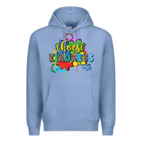 Colony Blue choose kindness Premium Hoodie - Zillion Design Studio