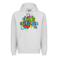 Dove Grey choose kindness Premium Hoodie - Zillion Design Studio