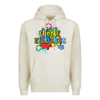 Oatmeal Heather choose kindness Premium Hoodie - Zillion Design Studio