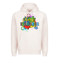 Pale Pink choose kindness Premium Hoodie - Zillion Design Studio