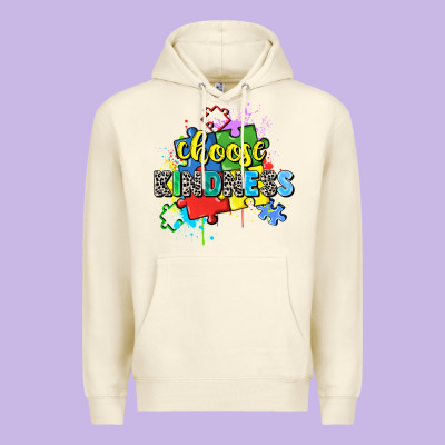 Choose Kindness Premium Hoodie Designed By Zillion Design Studio