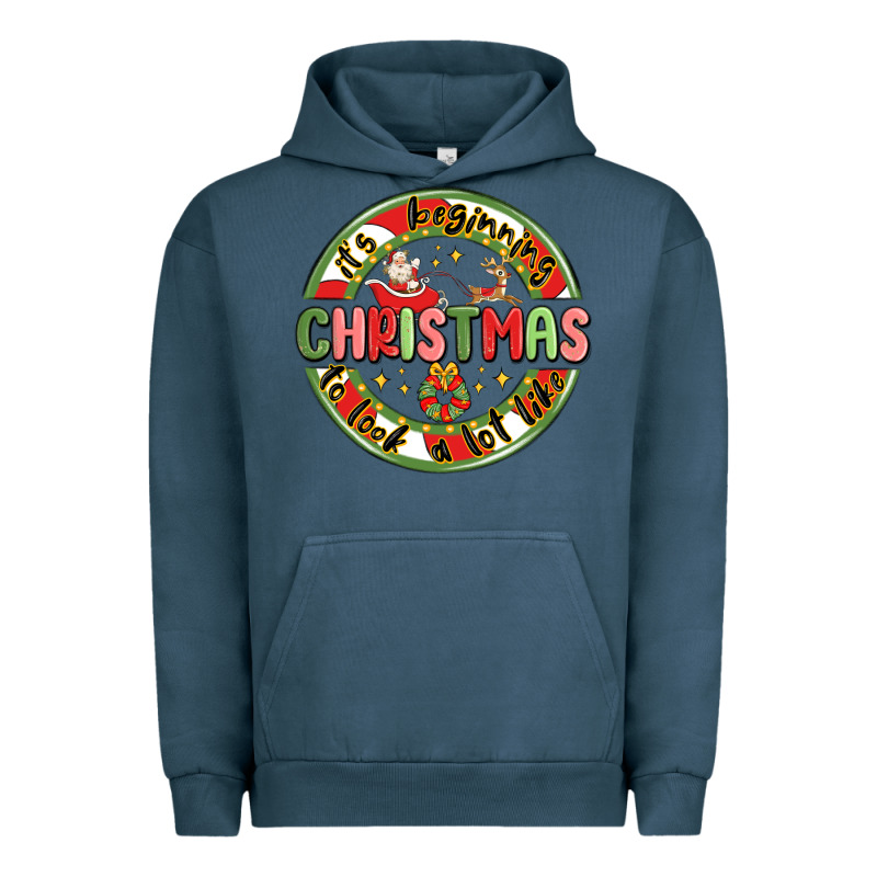 It's Beginning To Look A Lot Like Christmas Urban Hoodie by MaliasSmallBusiness | Teevron